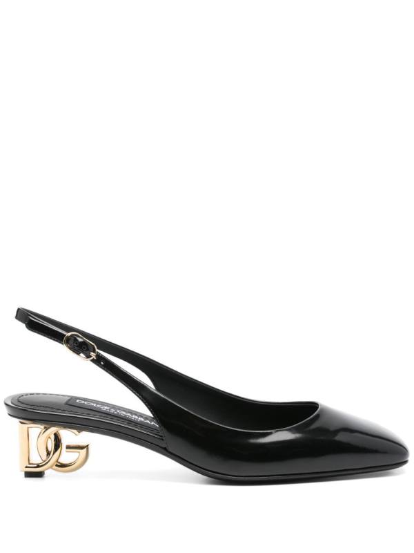 40mm logo-heel pumps