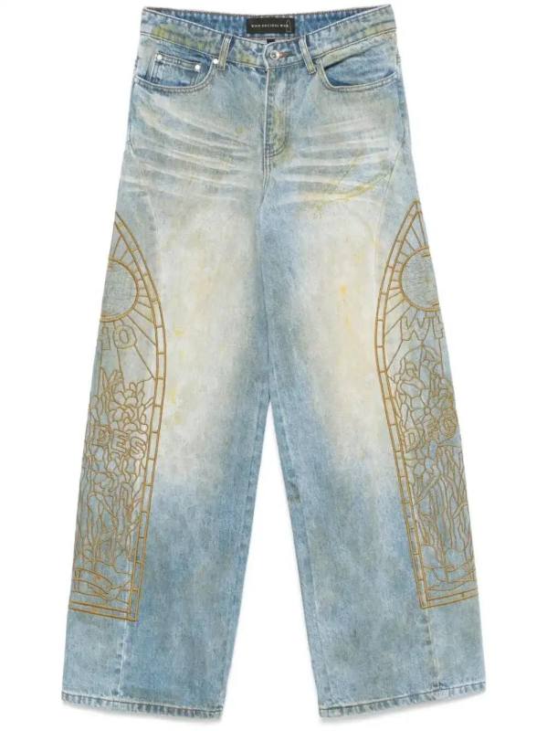 Oil jeans