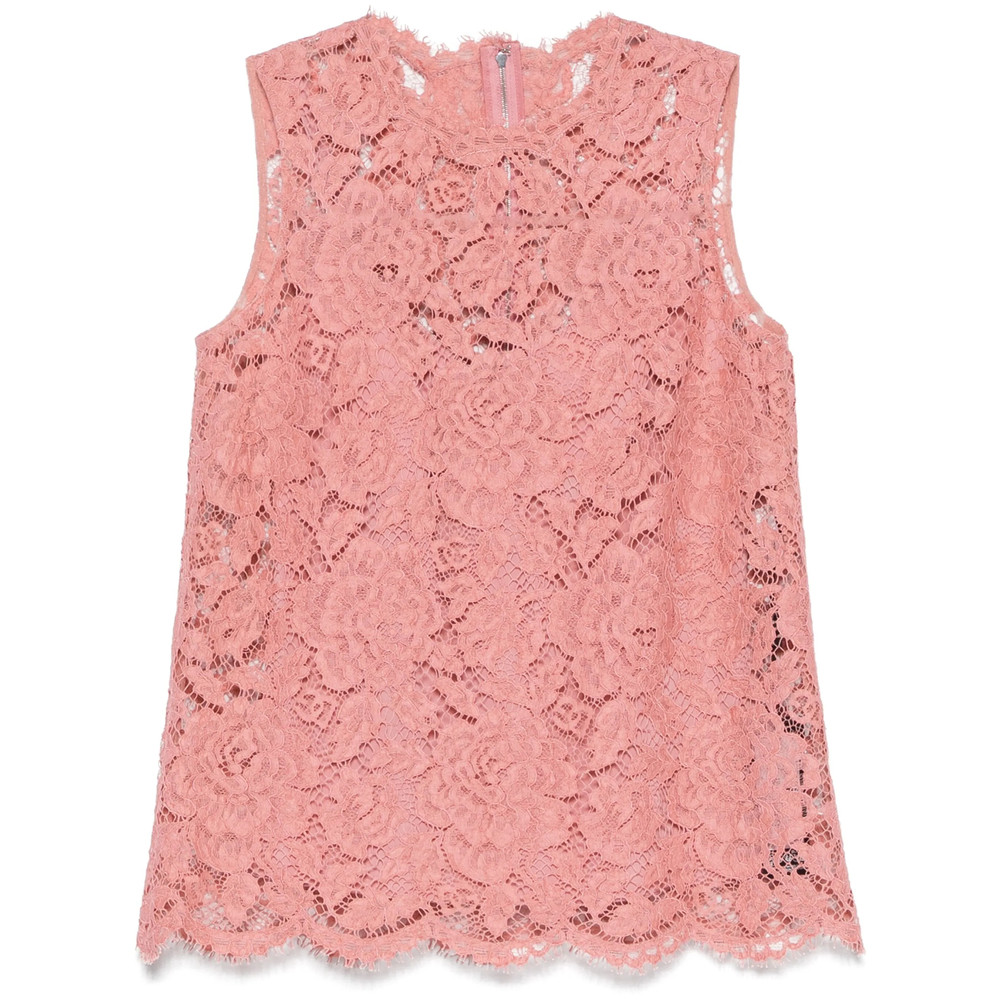 Dolce & Gabbana Cordonetto-lace Blouse