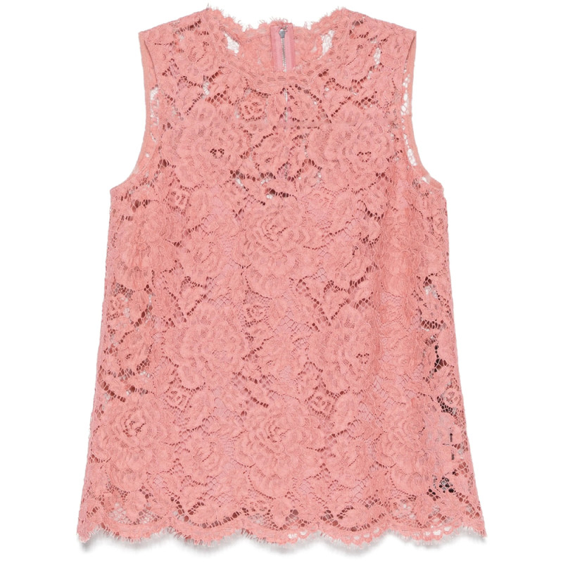 Dolce & Gabbana Cordonetto-lace Blouse