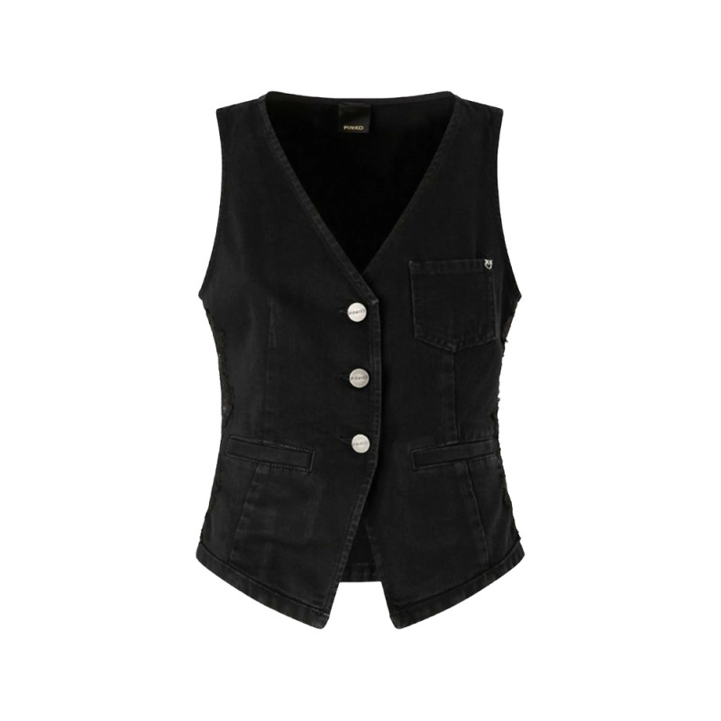 Pinko Buttoned Pocket Waistcoat