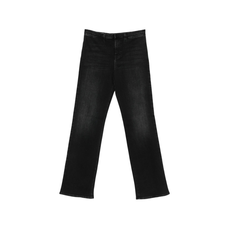 Gucci Web-stripe Wide-leg Jeans