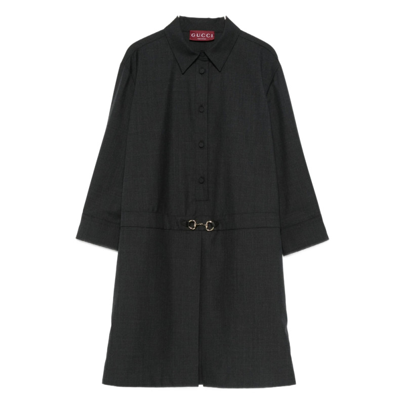 Gucci Button-fastening Shirt Mini Dress