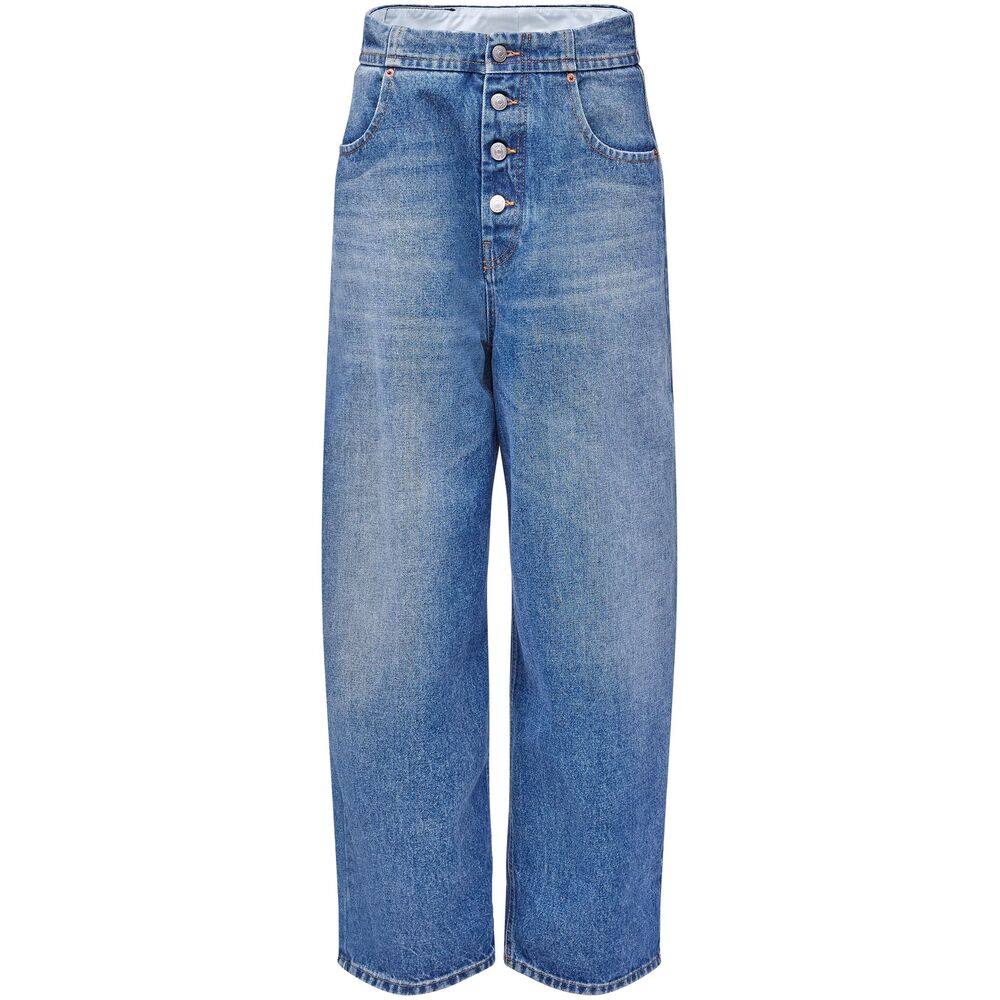 Mm6 Maison Margiela Button-up Straight Jeans