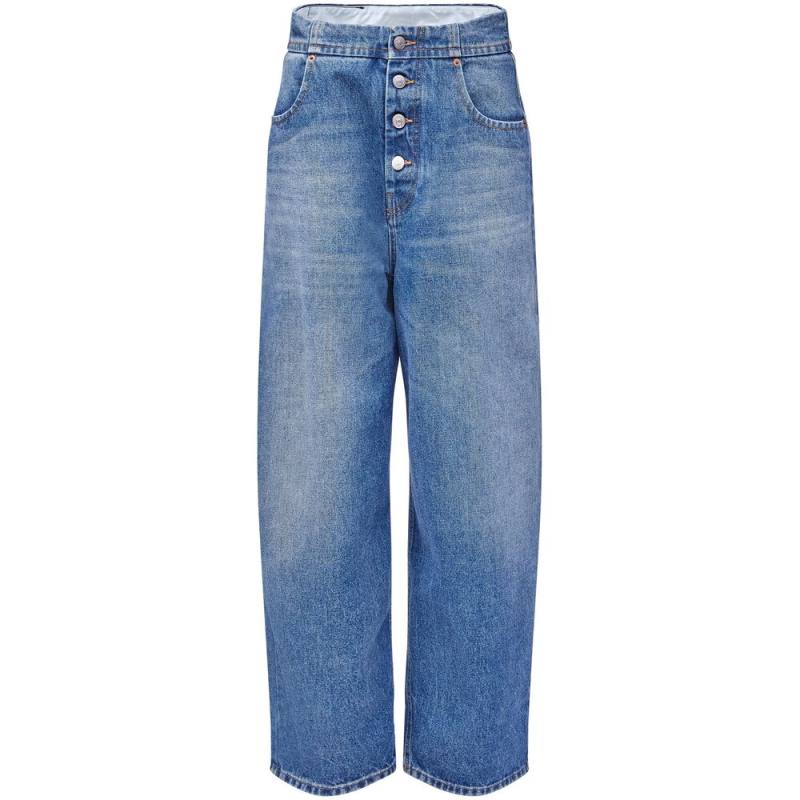 Mm6 Maison Margiela Button-up Straight Jeans