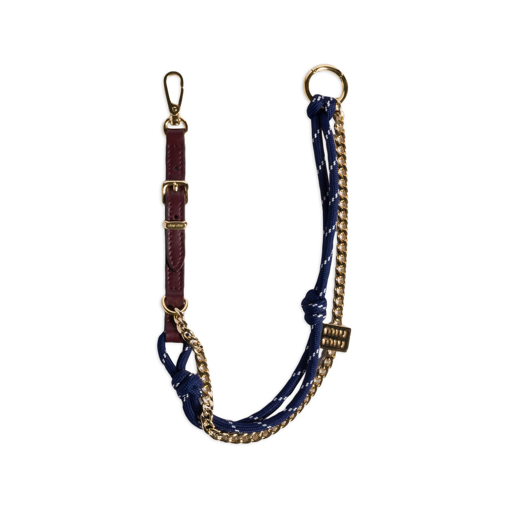 Miu Miu Logo-detail Keyring