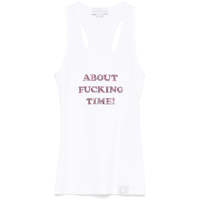 Stella Mccartney Crystal-embellished Tank Top