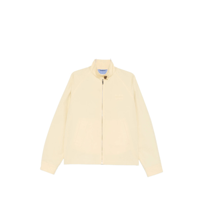 Miu Miu Logo-lettering Jacket