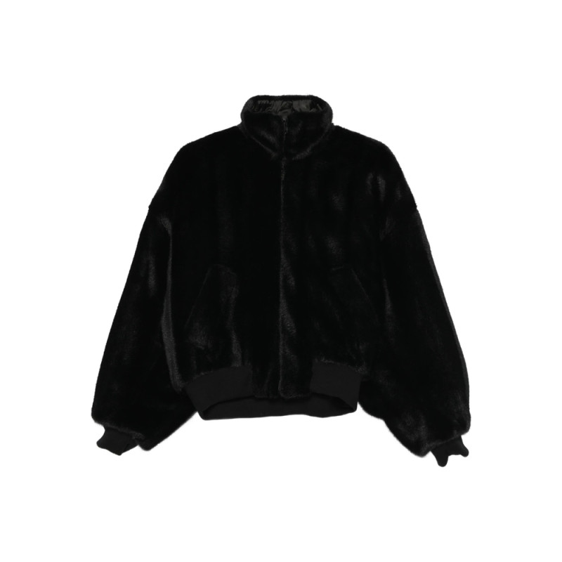 Balenciaga High-neck Bomber Jacket