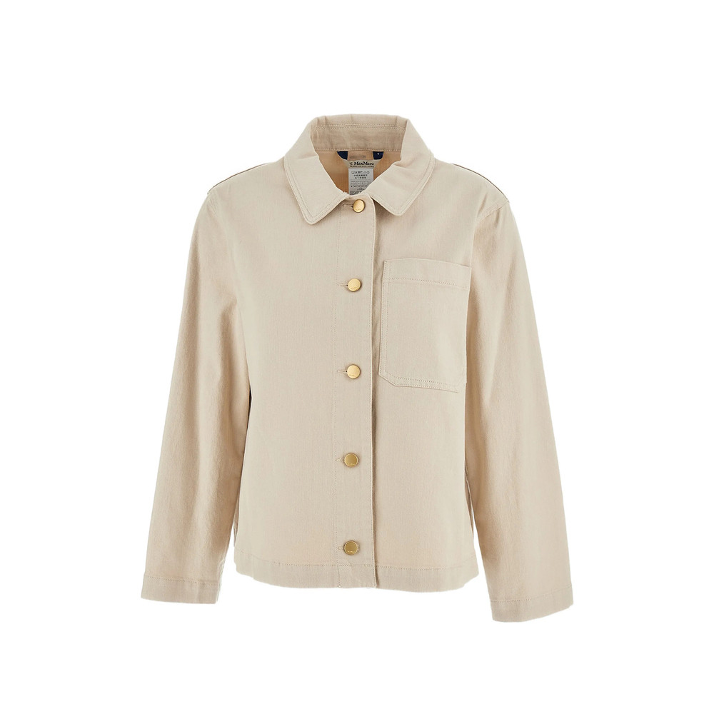 's Max Mara Fascino Button-up Patch-pocket Jacket