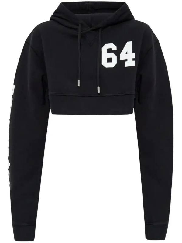 logo-print hoodie