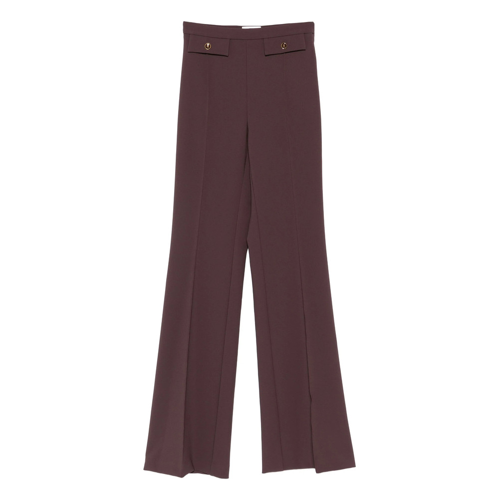 Elisabetta Franchi Button-detail Trousers
