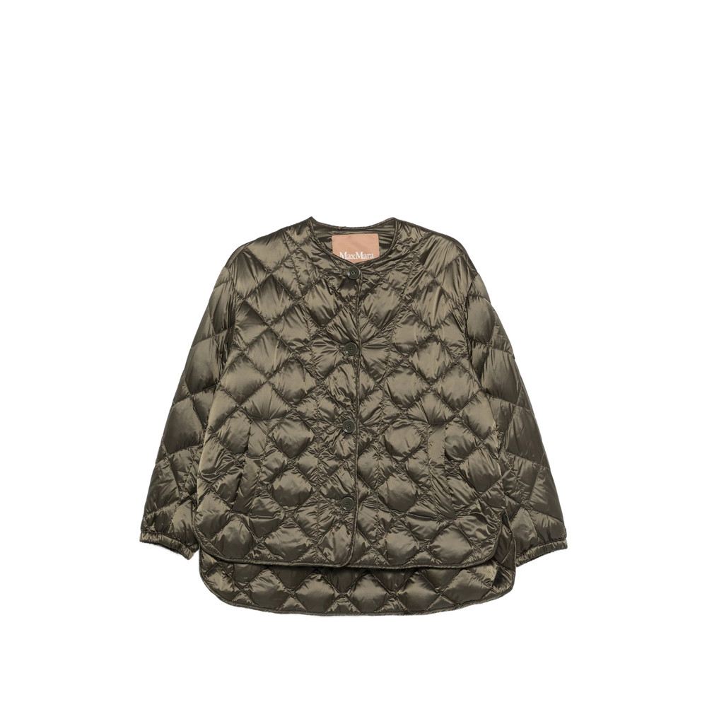 Max Mara The Cube Quilted Button Jacket