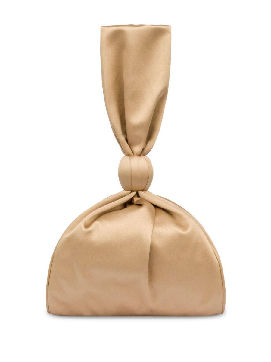 satin mini clutch bag