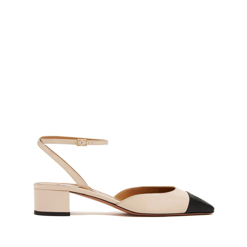 Aquazzura Two-tone Leather Pumps
