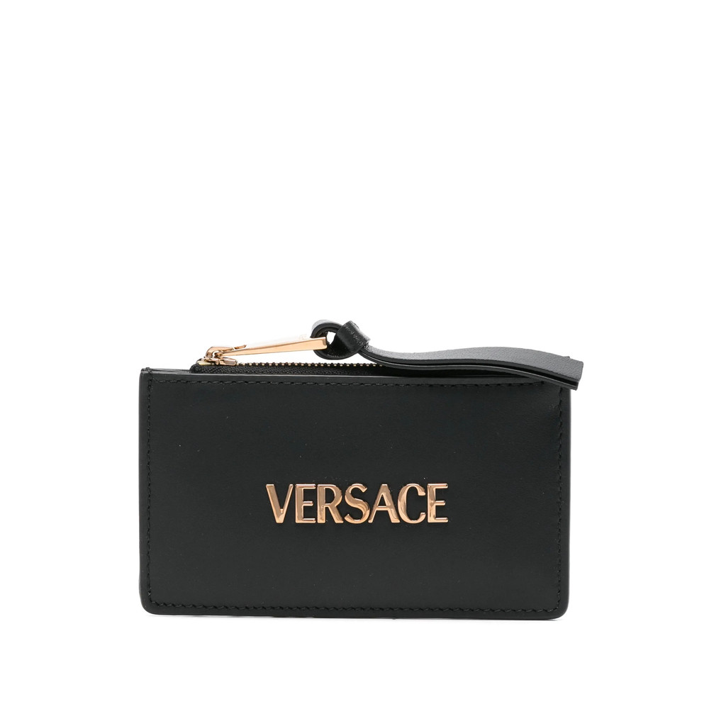 Versace Logo-stamp Cardholder
