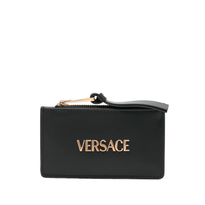 Versace Logo-stamp Cardholder
