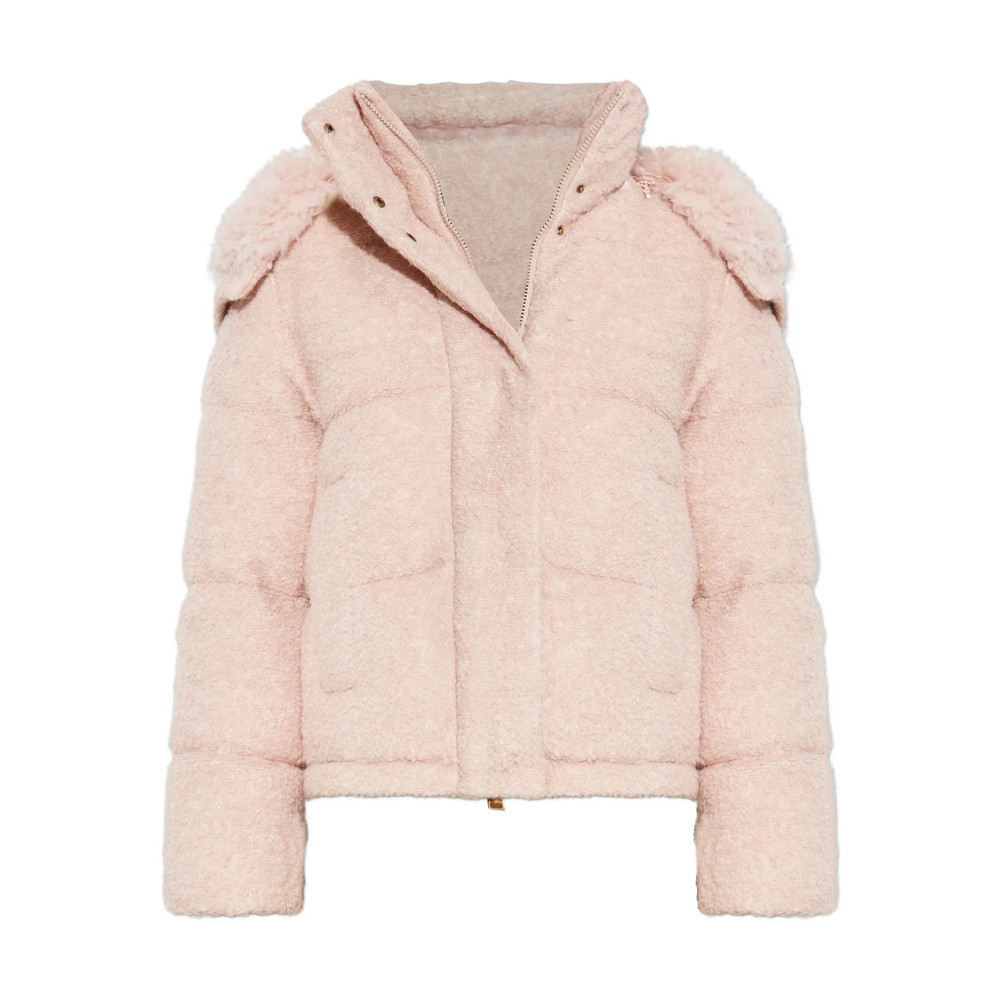 Moncler Virieu Bouclé Padded Jacket