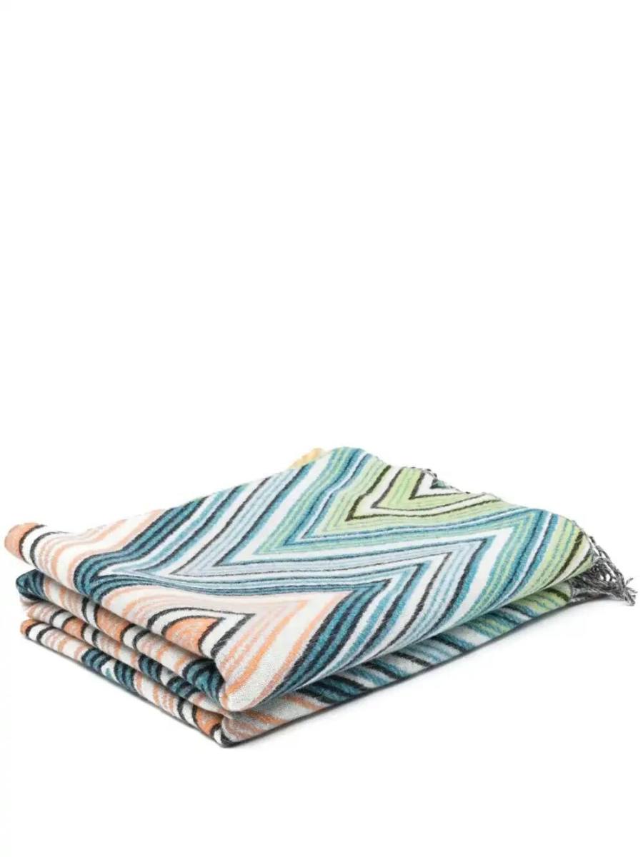 zigzag-design blanket (190cmx130cm)