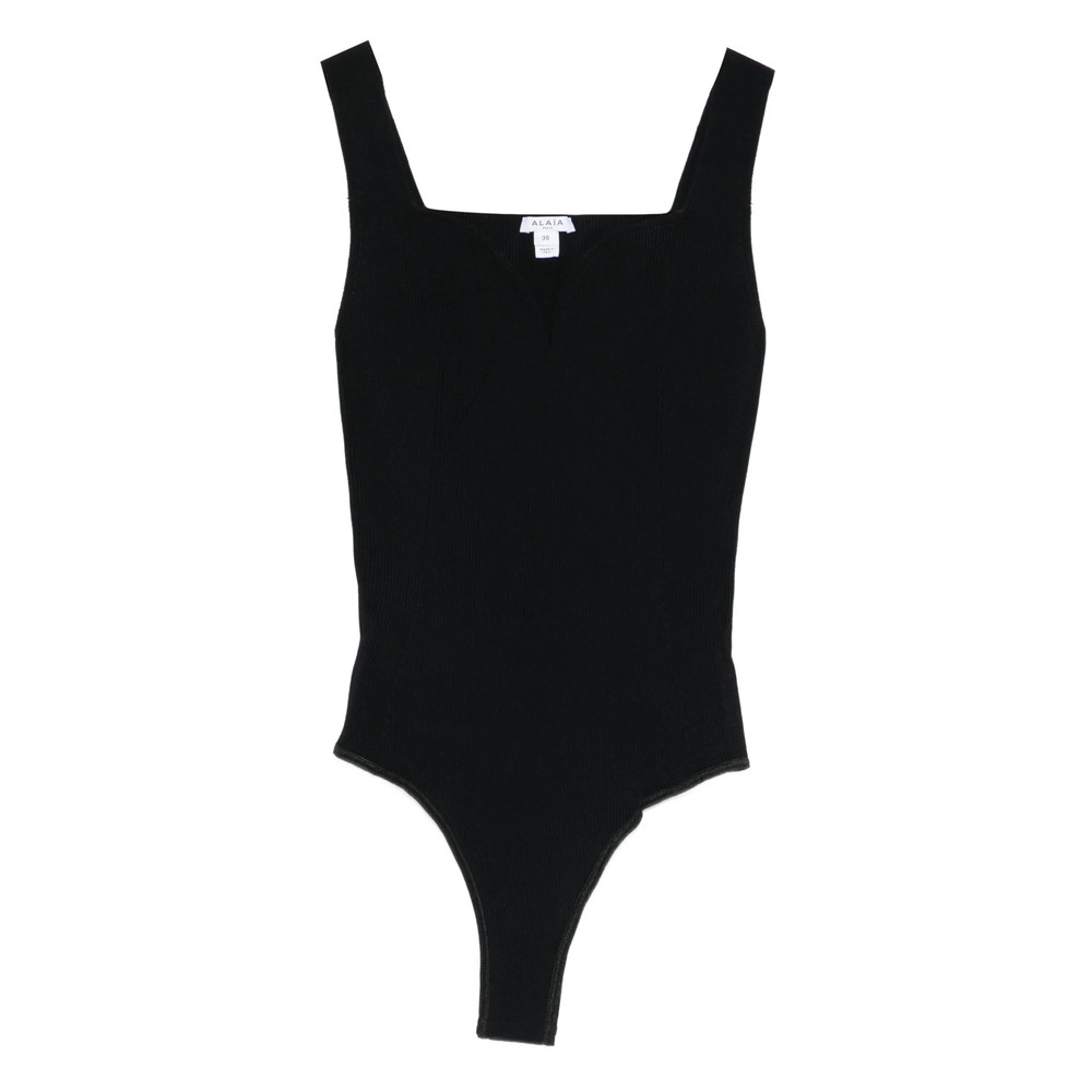 Alaïa Square-neck Top