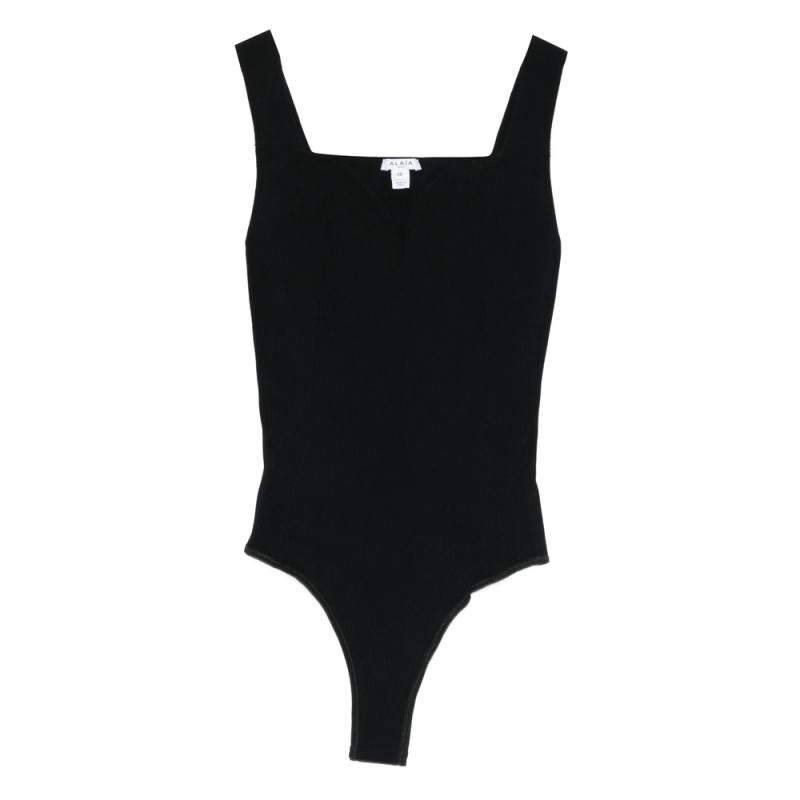 Alaïa Square-neck Top