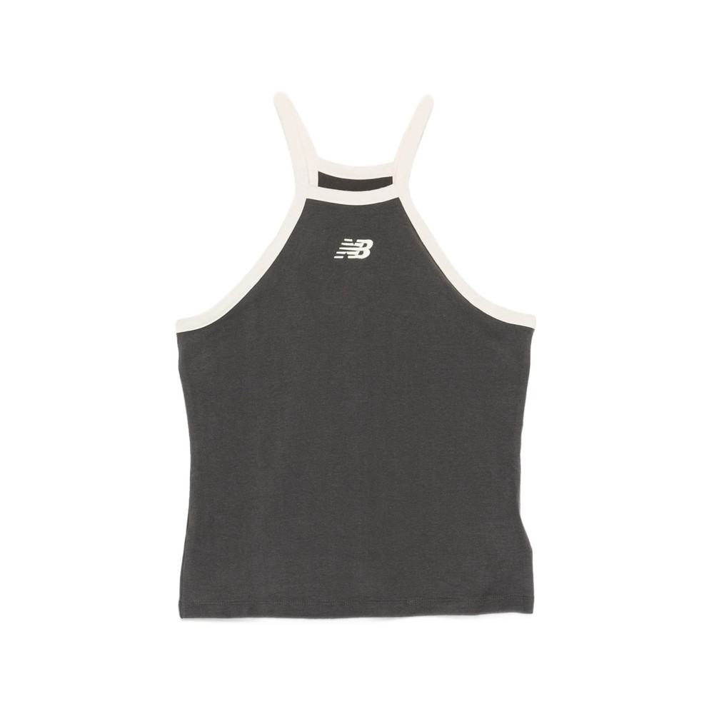 New Balance Logo-embroidered Racerback Tank Top