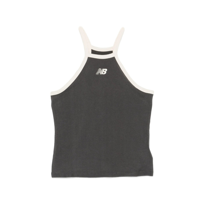 New Balance Logo-embroidered Racerback Tank Top