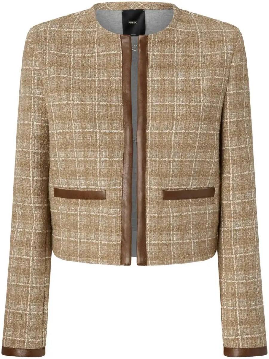 checked jacket