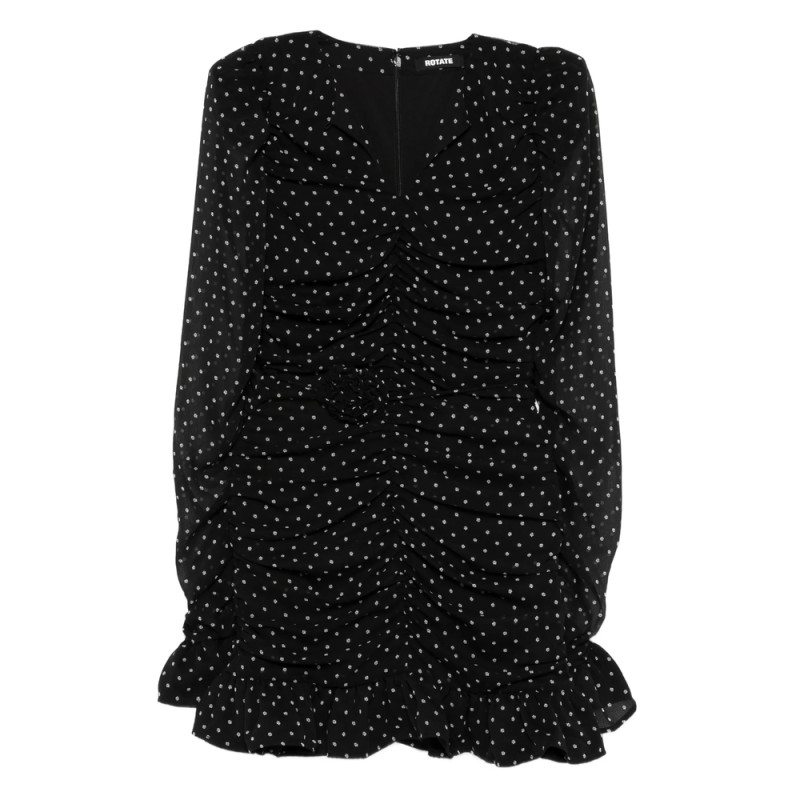 Rotate Floral-dot Mini Dress