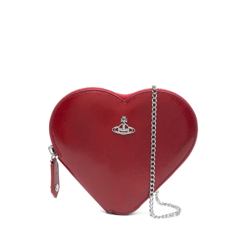 Vivienne Westwood Heart-shaped Zip-around Cross Body Bag