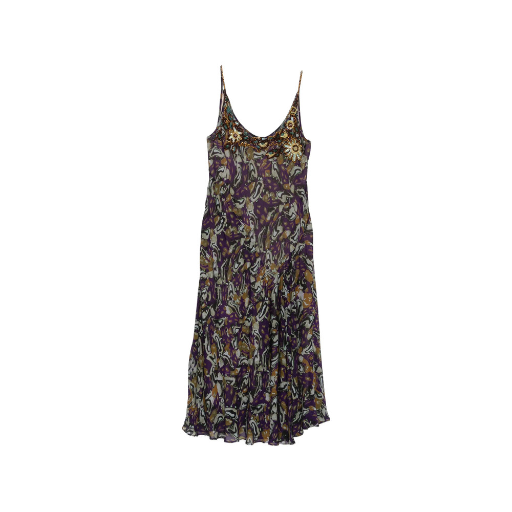 Dries Van Noten Bead-embellished Midi Dress