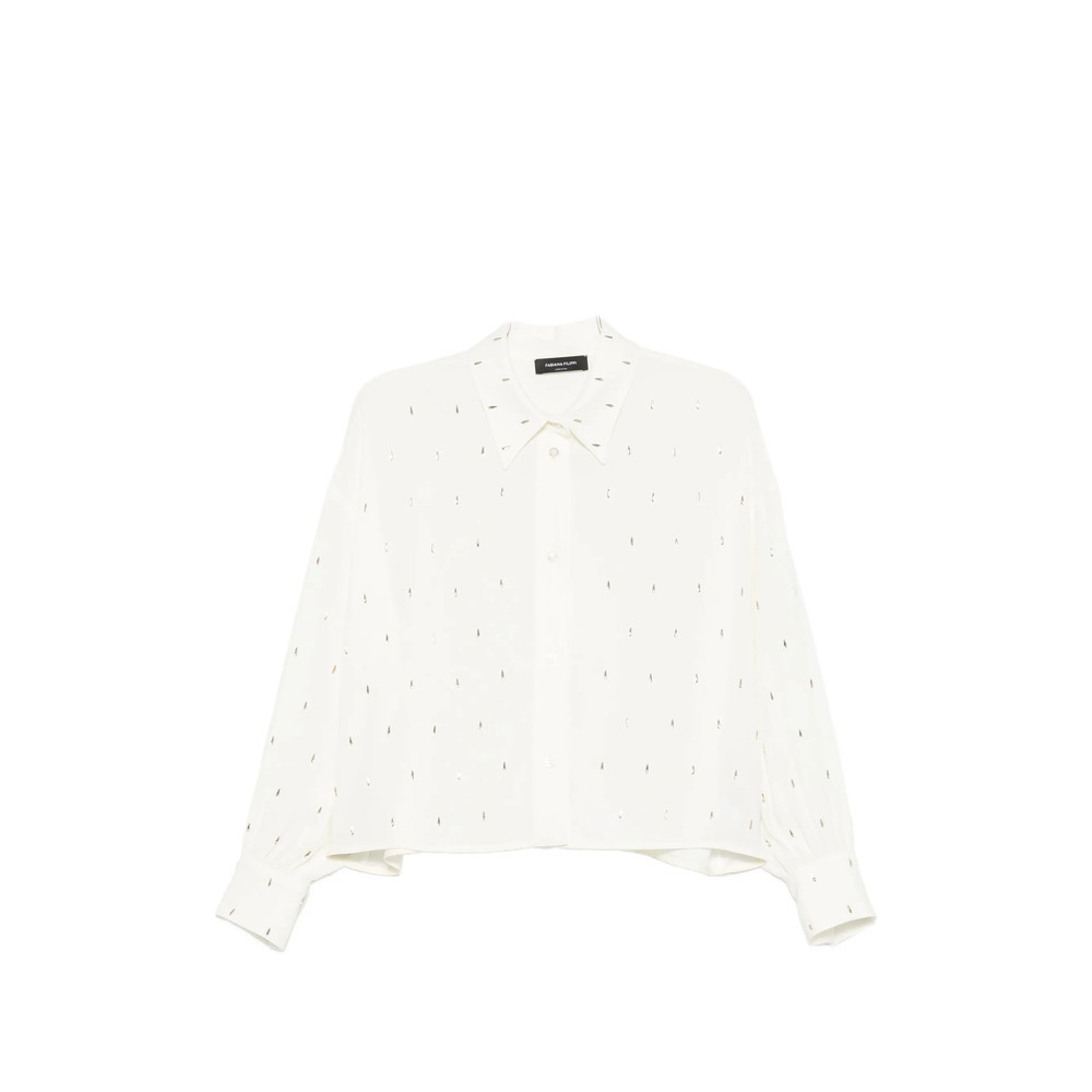Fabiana Filippi Beaded-embellished Long-sleeve Shirt