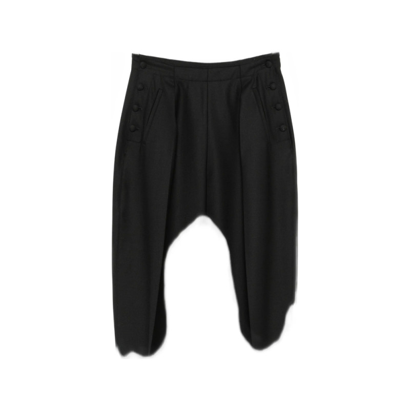 Darkpark Taylor Button-embellished Pleated Trousers