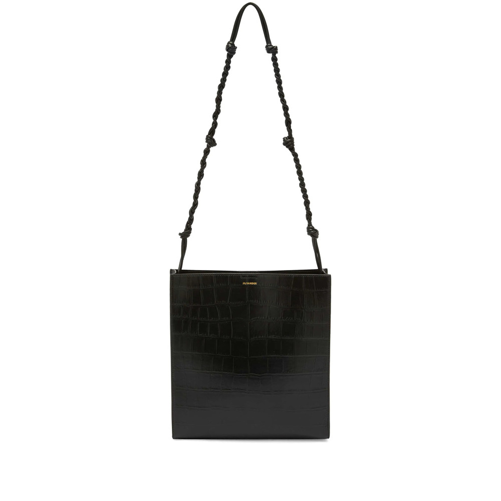 Jil Sander Tangle Leather Crossbody Bag