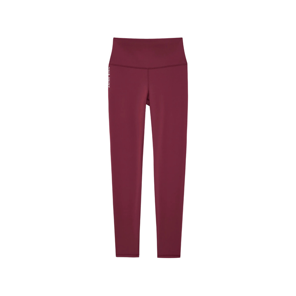 Anine Bing DAVE LEGGING - BURGUNDY