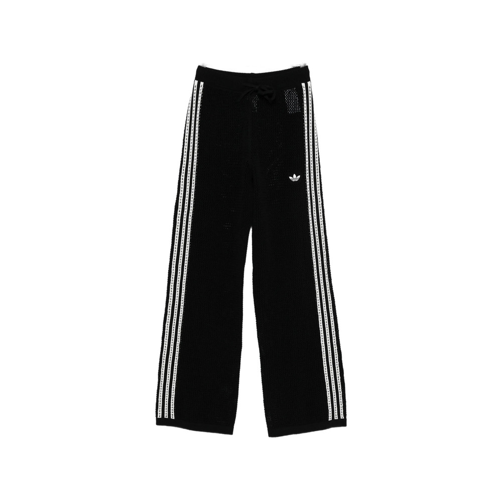 Adidas Three-stripe Open-knit Trousers