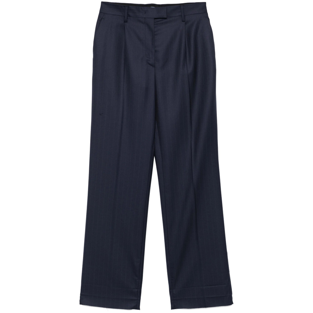 Prada Wool Pinstripe Pants
