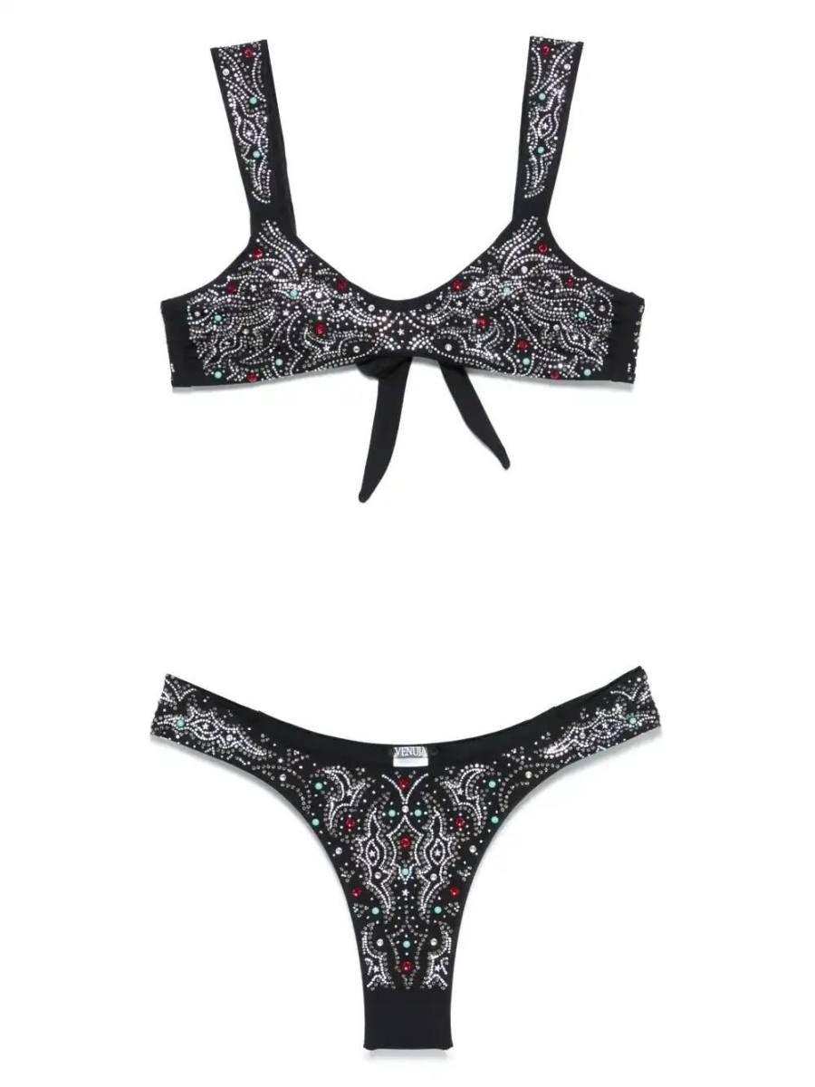 crystal-embellished bikini