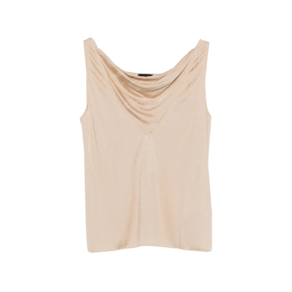 Giorgio Armani V-neck Sleeveless Top