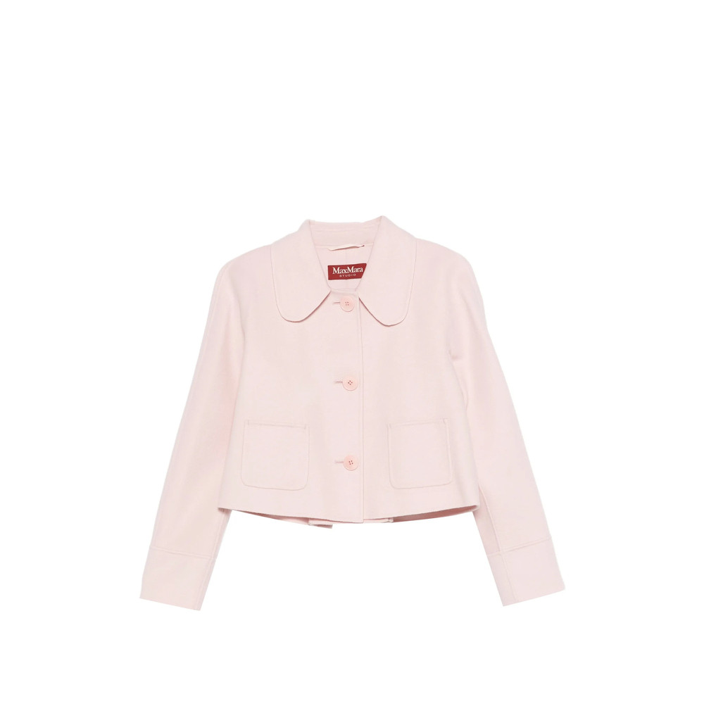 Max Mara Studio Collared Patch-pocket Jacket