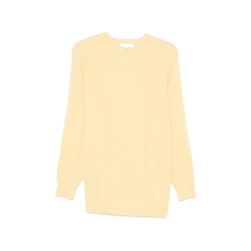 Frame Sunbeam Knitted Raglan-sleeve Sweater