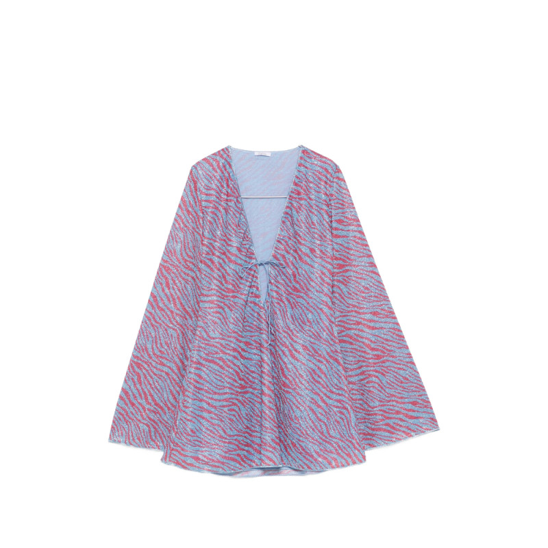 Oséree Zebra-print Mini Dress