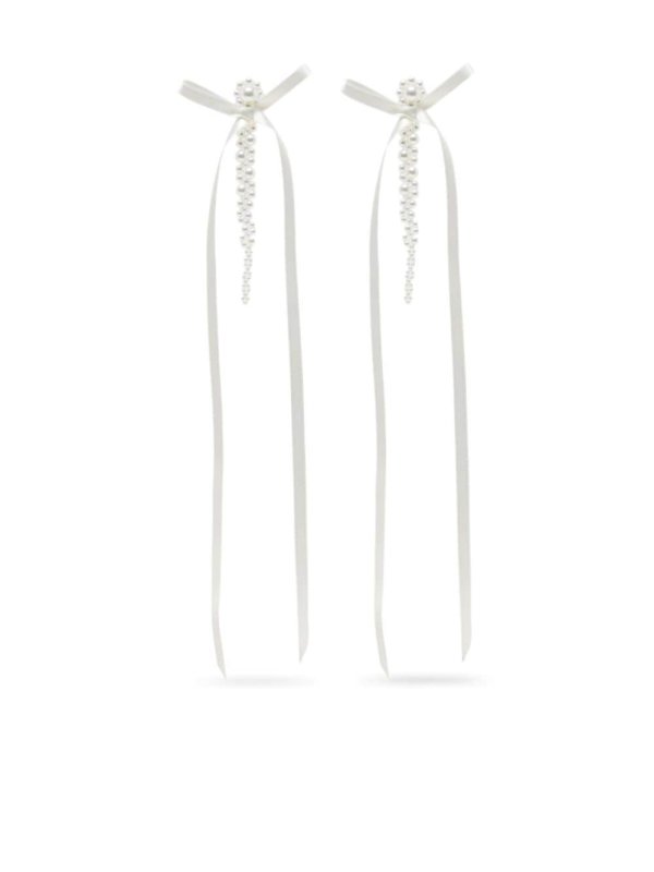 Bow Ribbon Drip earrings