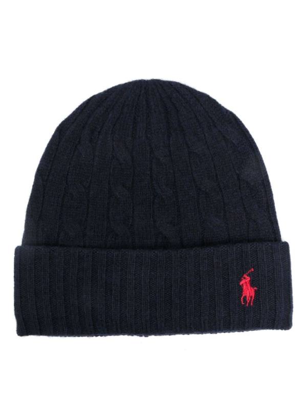 cable-knit beanie hat