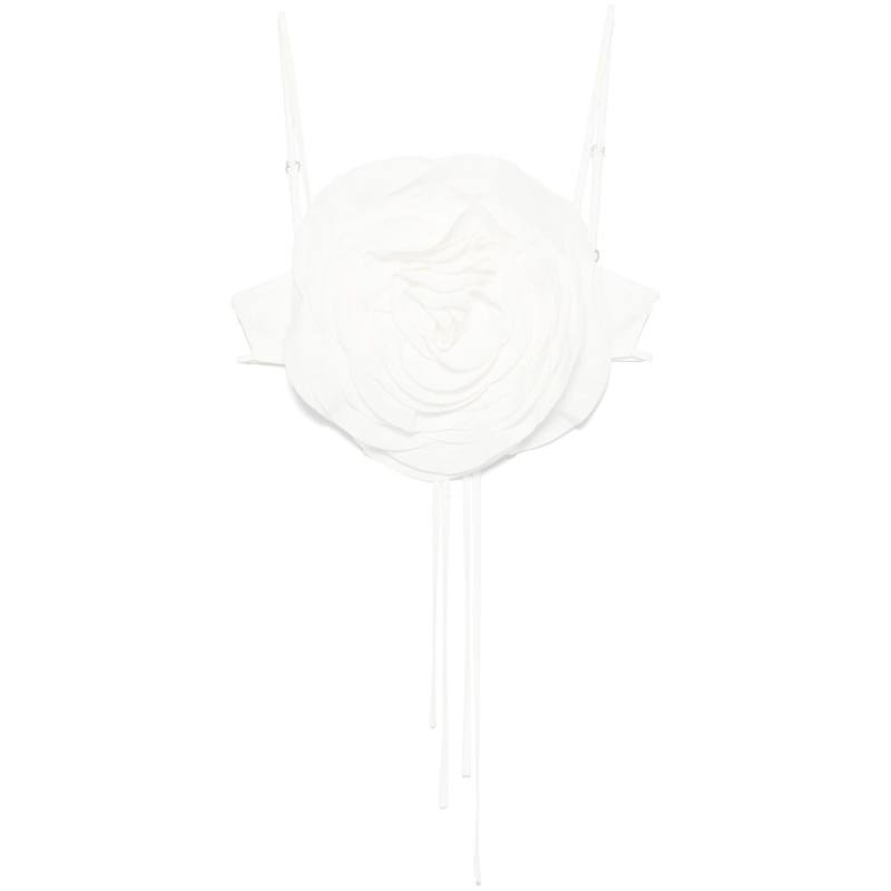 Blumarine Floral-appliqué Top