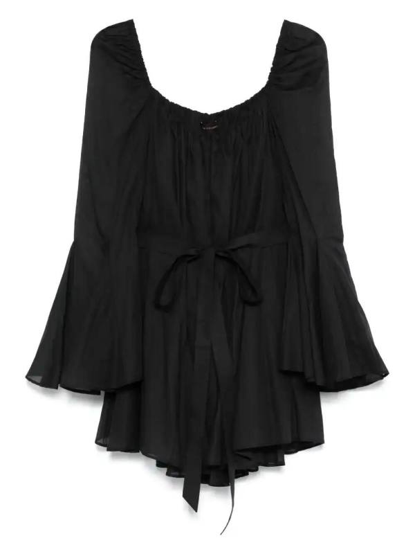 flared mini dress