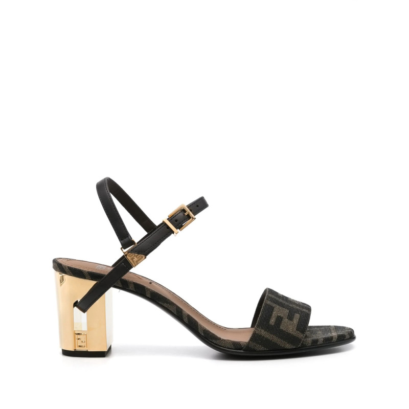 Fendi 65mm Delfina Sandals