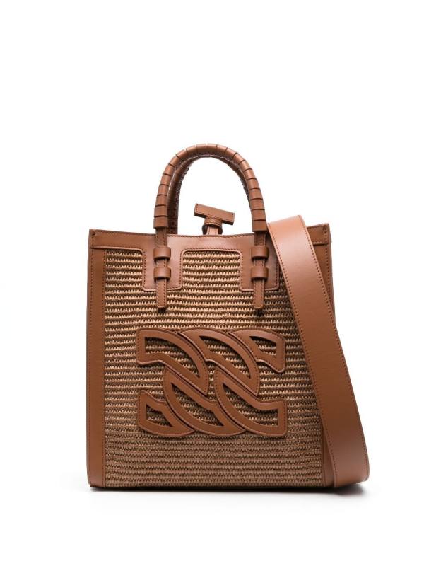 Baurivage woven tote bag
