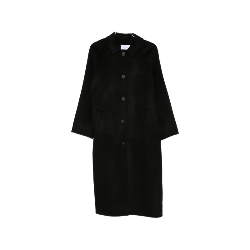 The Dynamis Studio Raglan-sleeve Button-down Coat