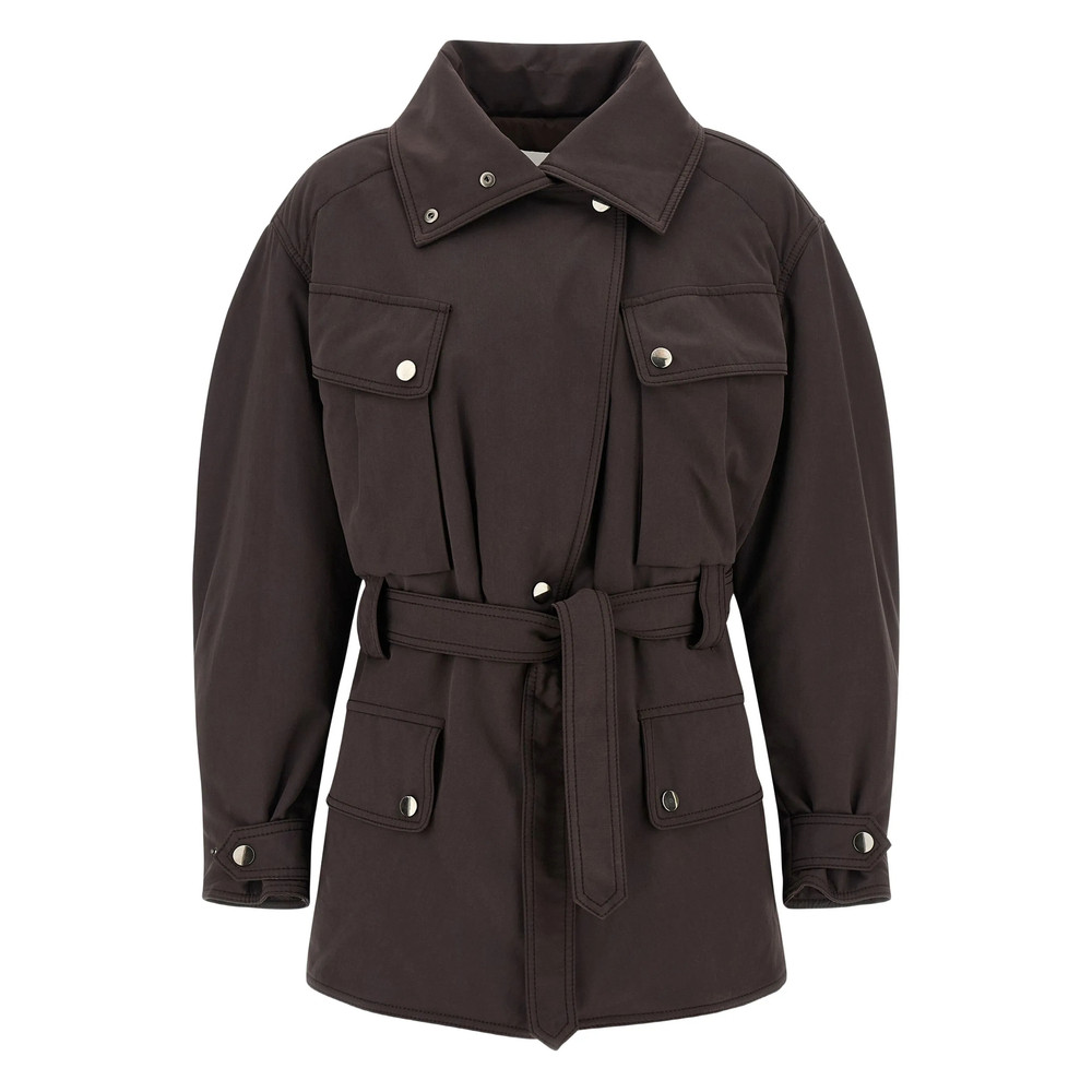 The Andamane Belted-waistband Multi-pocket Jacket